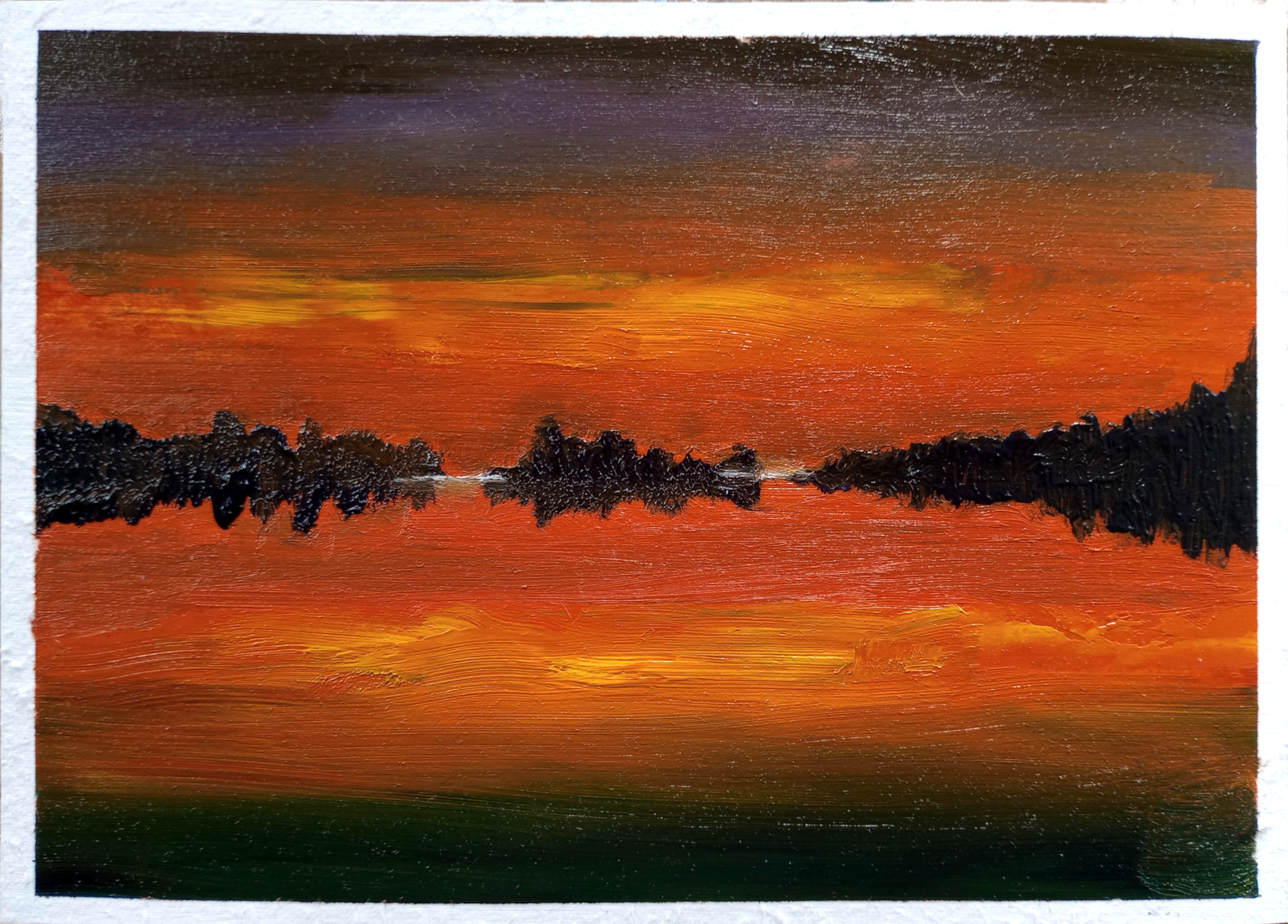 Sunset, Big Trout Lake, Algonquin
